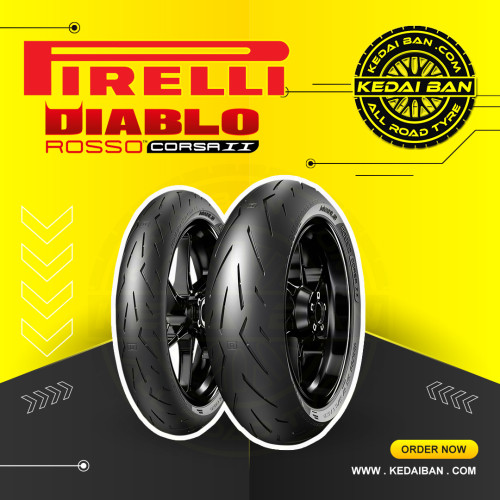 Ban Pirelli Diablo Rosso Corsa 2 TL 90/80-14